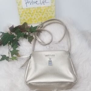 Kenneth Cole Reaction Faux Leather Crossbody Bag.